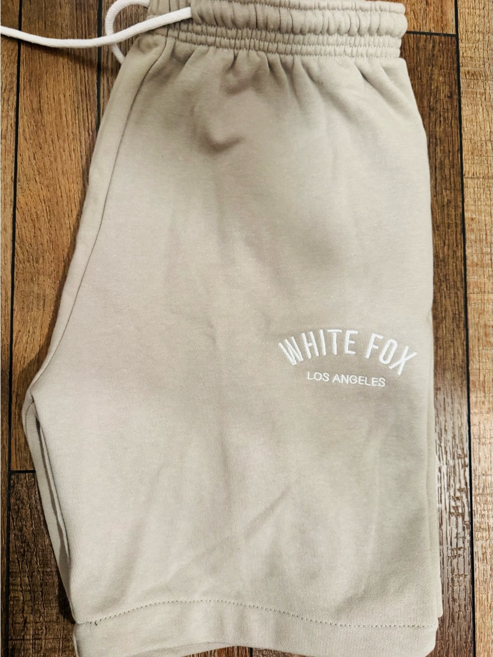 White Fox Boutique oversized Lounge shorts